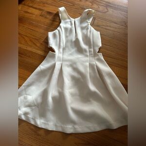 BCBGeneration Cream Sleeveless Dress